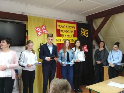 Sukces w Powiatowym Konkursie Języka Niemieckiego dla Szkół Podstawowych
