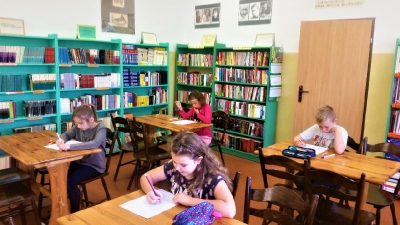 Biblioteka szkolna w pigułce - październik