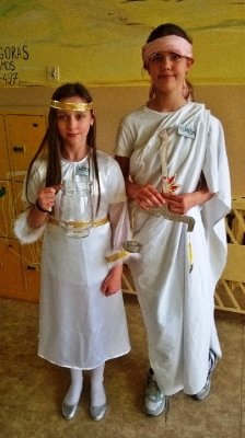 Uczta bogów greckich na Olimpie