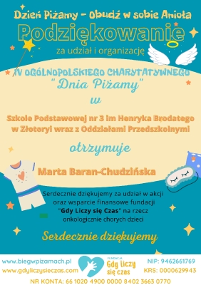 Dzień w piżamie- podsumowanie