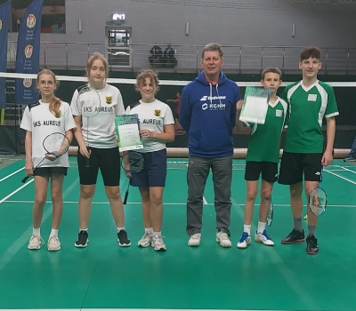 Finał wojewódzki w badmintonie