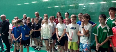 Finał wojewódzki w badmintonie