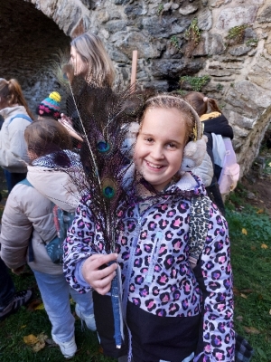 Niezwykła podróż w czasie - Odkrywanie Zamku Czocha z klasami 4a i 4c