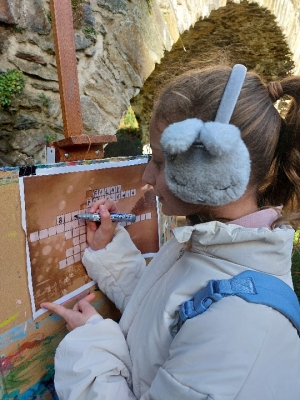 Niezwykła podróż w czasie - Odkrywanie Zamku Czocha z klasami 4a i 4c