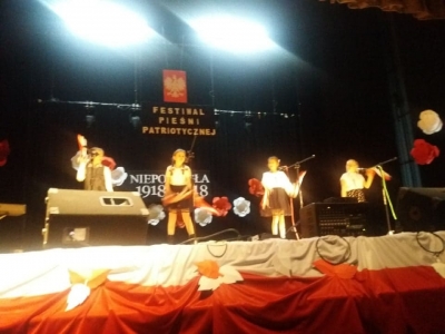 Sukcesy muzyczne na Festiwalu Piosenki Patriotycznej