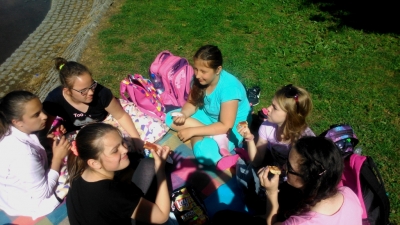 Piknik klasy 5a i 5b