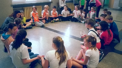 Wizyta uczniów z Grundschule w Pulsnitz