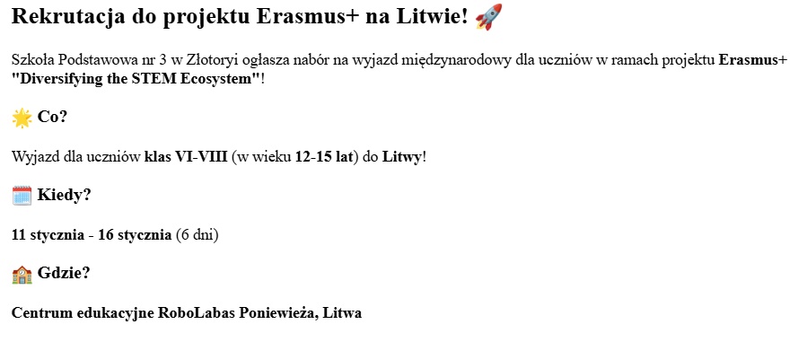 rekrutacja erasmus litwa 1