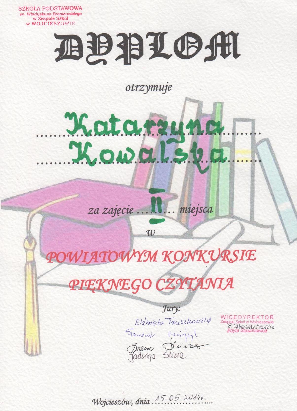 Dyplom - Katarzyna Kowalska